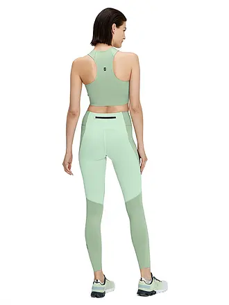 ON | Mallas de running de alto rendimiento para mujer | olive